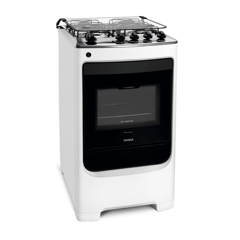 Fogão Consul 4 Bocas com Acendimento Automático CFO4NAB - Branco