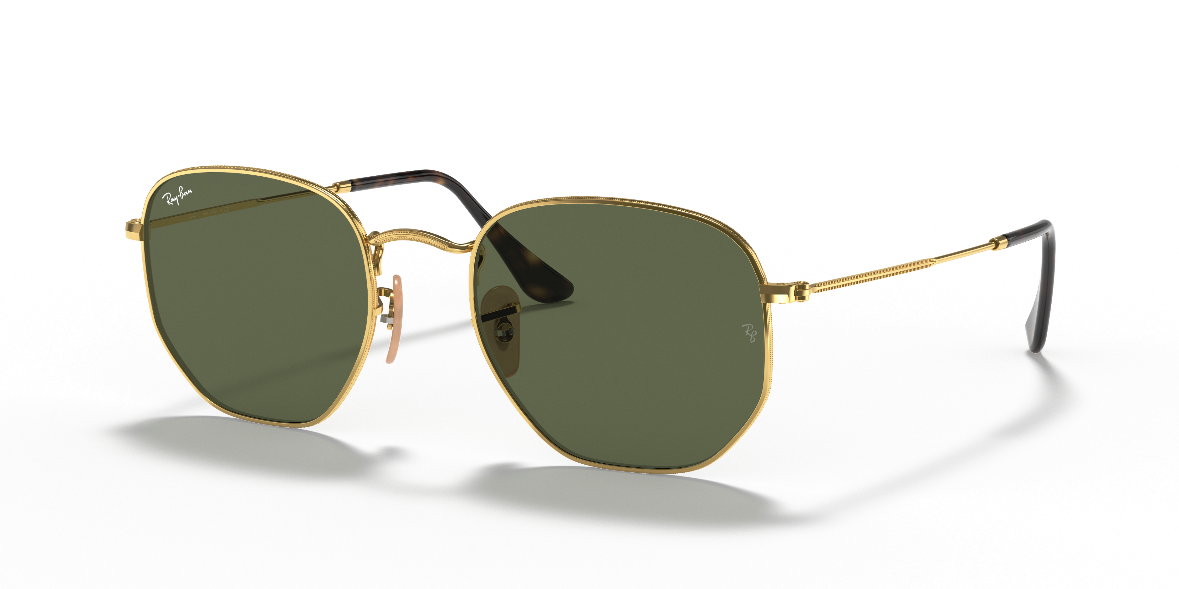 Óculos de Sol Ray-Ban Hexagonal Flat Lenses RB3548N - Estilo Único
