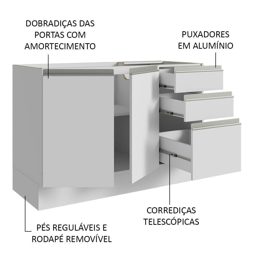 Armário Gabinete para Banheiro Madesa