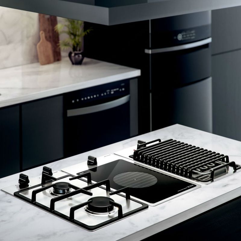 Cooktop Elétrico Brastemp com Grelha Churrasqueira Inox