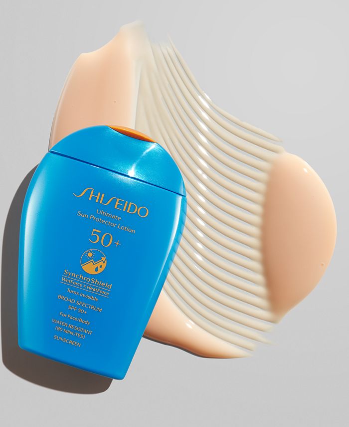 Shiseido Ultimate Sun Protector Lotion SPF 50+ - Protetor Solar Facial e Corporal Avançado