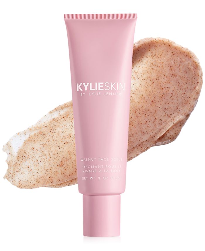 Kylie Skin Walnut Face Scrub - Esfoliante Facial com Pó de Noz para uma Pele Radiante