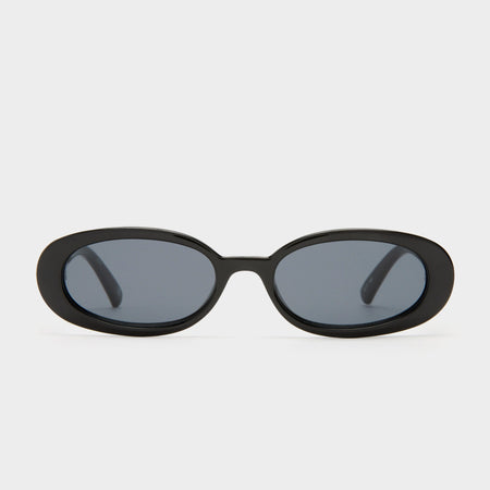 Óculos de Sol Le Specs Outta Love - Elegância Oval e Minimalista