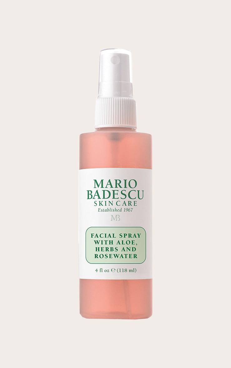 Mario Badescu Facial Spray com Aloe, Ervas e Água de Rosas - Spray Facial Hidratante e Refrescante