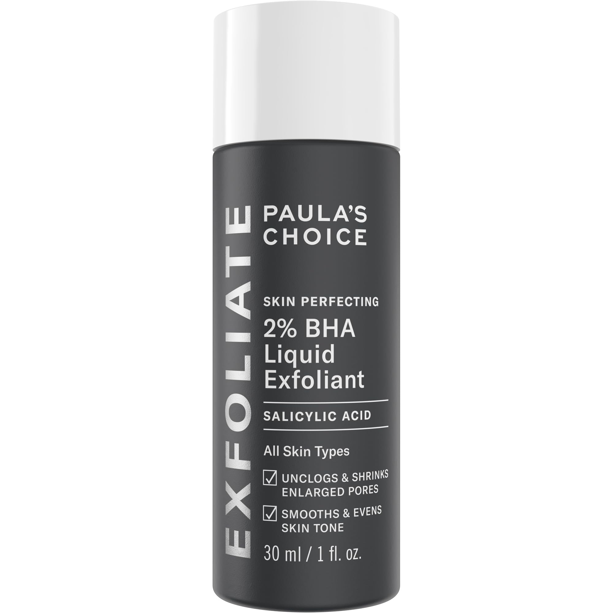 Paula's Choice 2% BHA Liquid Exfoliant: Esfoliante Facial com Ácido Salicílico para Poros e Acne - 118ml
