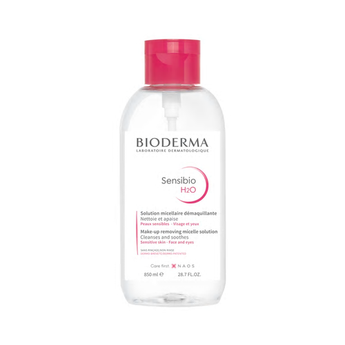 Bioderma Sensibio H2O: Água Micelar Demaquilante e Calmante para Peles Sensíveis - 250ml