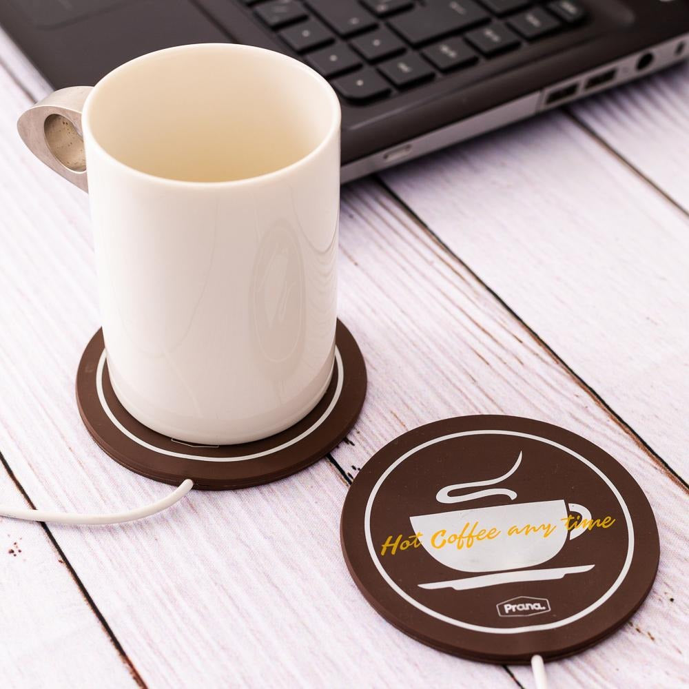 Aquecedor de Xícara USB - Mantenha sua Bebida Quente no Escritório
