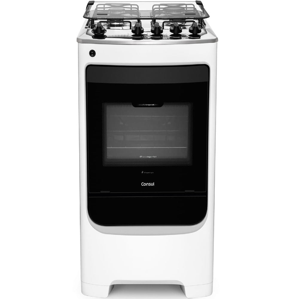 Fogão Consul 4 Bocas com Acendimento Automático CFO4NAB - Branco