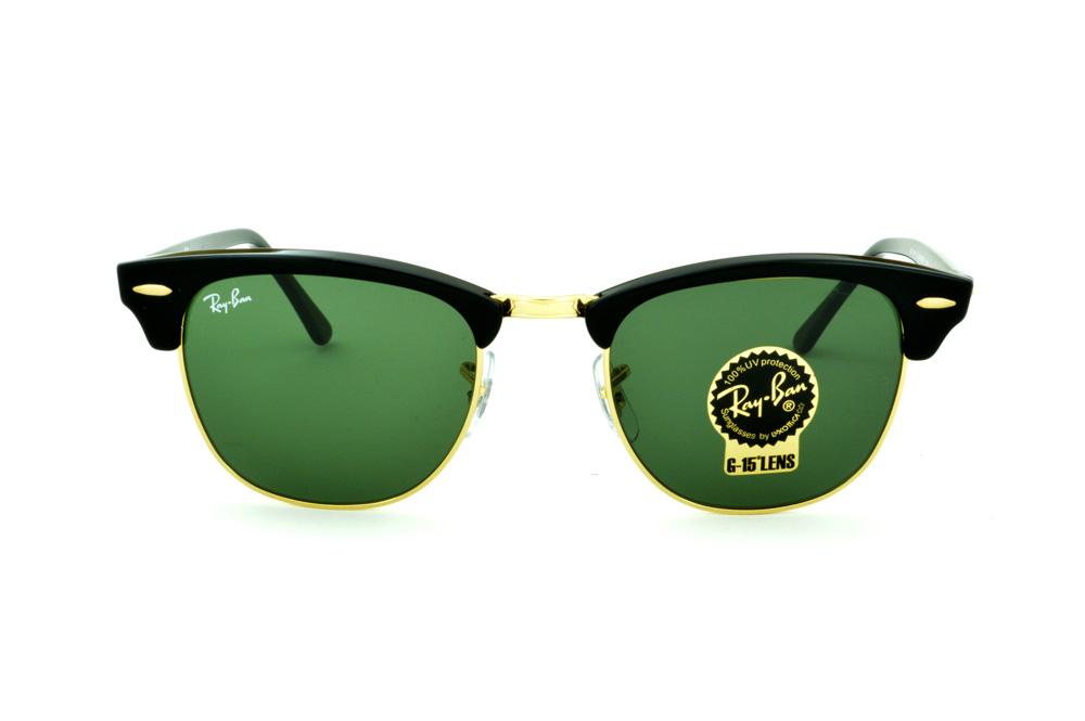 Óculos de Sol Ray-Ban Clubmaster Classic RB3016 - Estilo Retrô e Atemporal