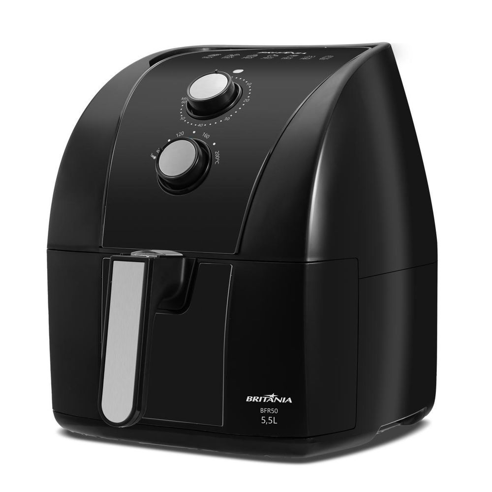 Air Fryer Britânia BFR50 5,5L Antiaderente Redstone 1500W