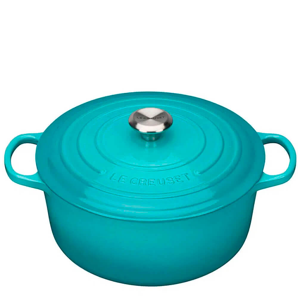 Jogo de Panelas Le Creuset Signature Azul Caribe