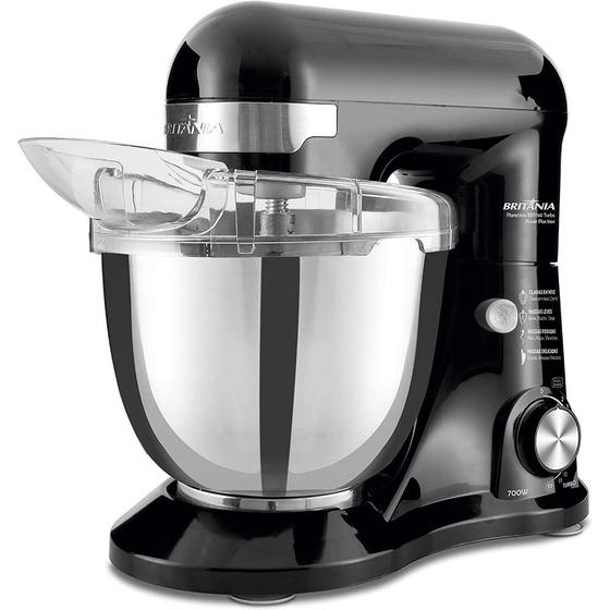 Batedeira Planetária Britânia BBP760P Power Plus Turbo 700W