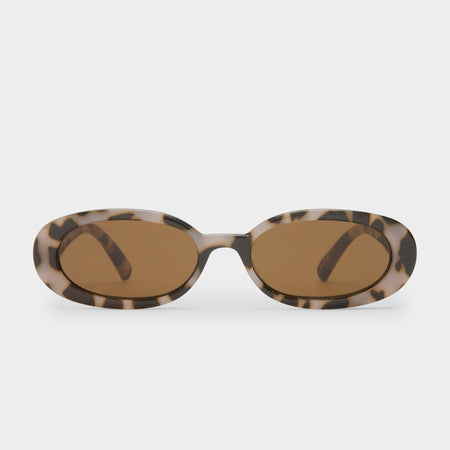 Óculos de Sol Le Specs Outta Love - Elegância Oval e Minimalista