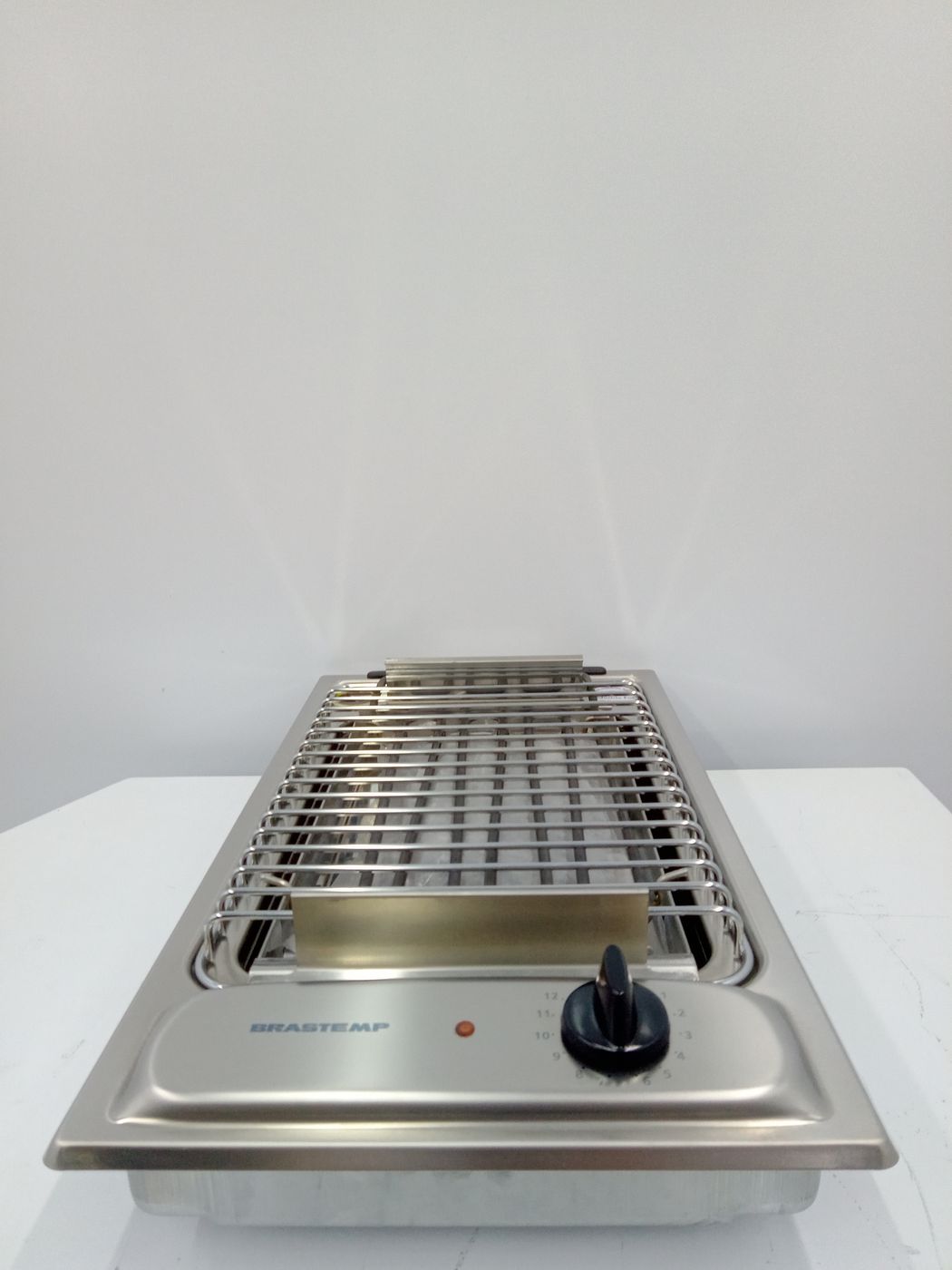 Cooktop Elétrico Brastemp com Grelha Churrasqueira Inox