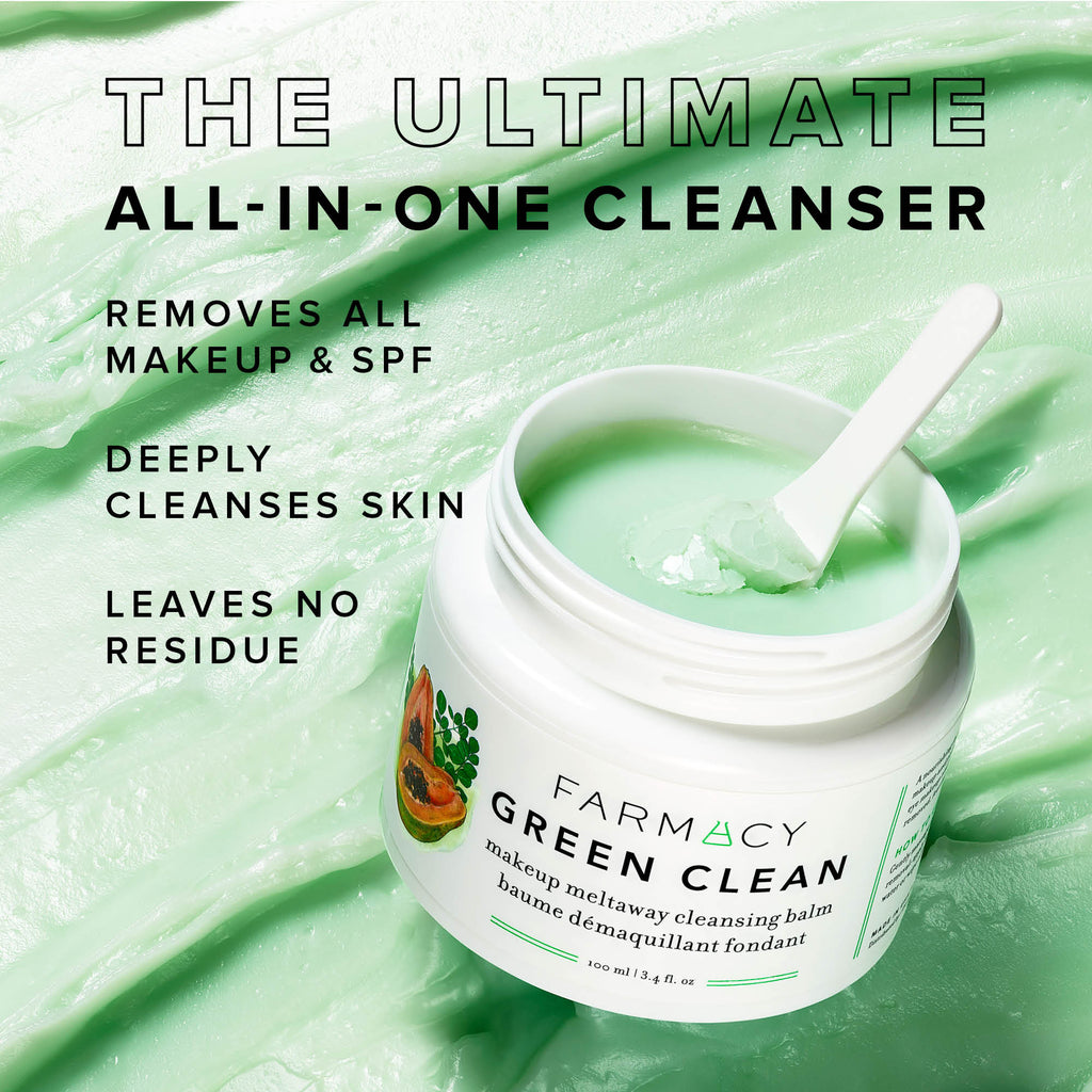 Farmacy Green Clean Makeup Removing Cleansing Balm - Bálsamo Demaquilante e de Limpeza Profunda