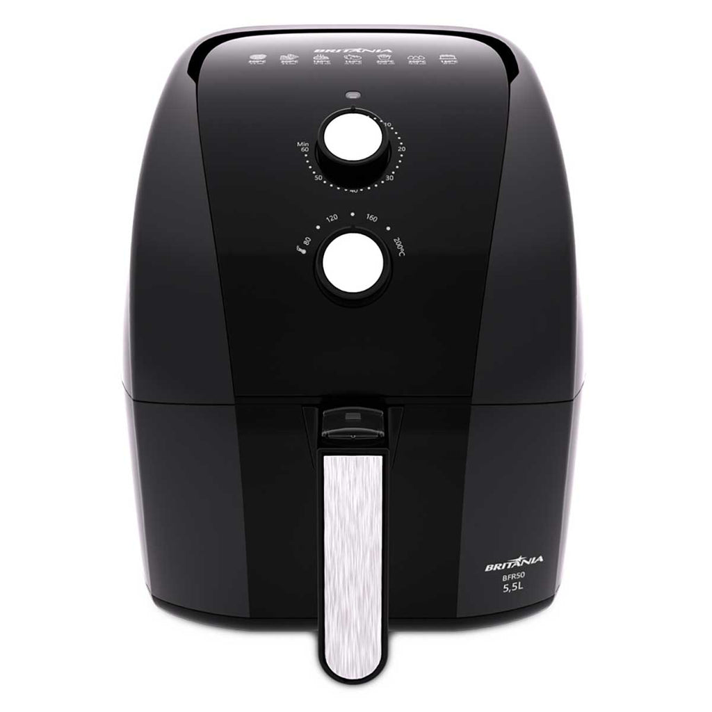 Air Fryer Britânia BFR50 5,5L Antiaderente Redstone 1500W