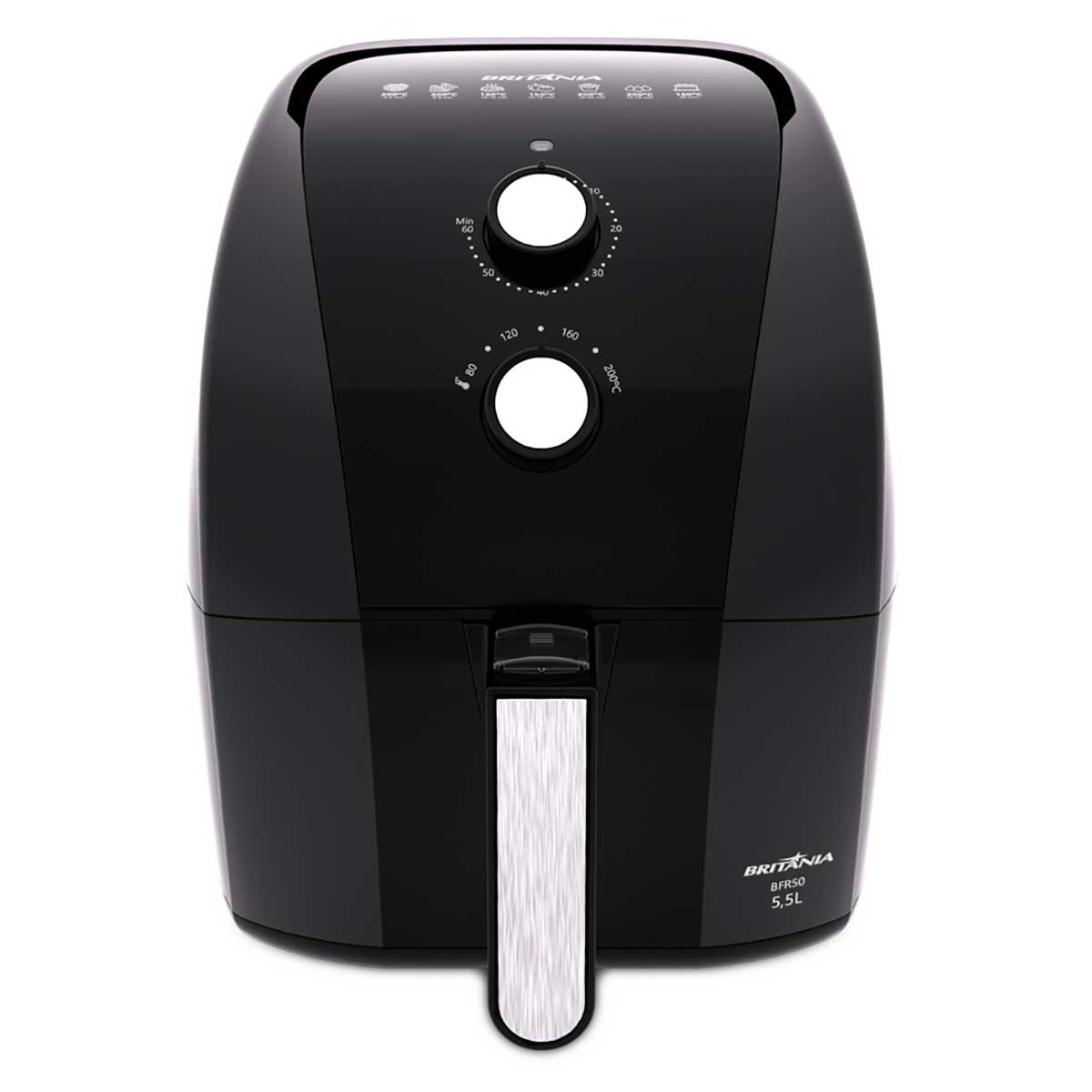 Air Fryer Britânia BFR50 5,5L Antiaderente Redstone 1500W