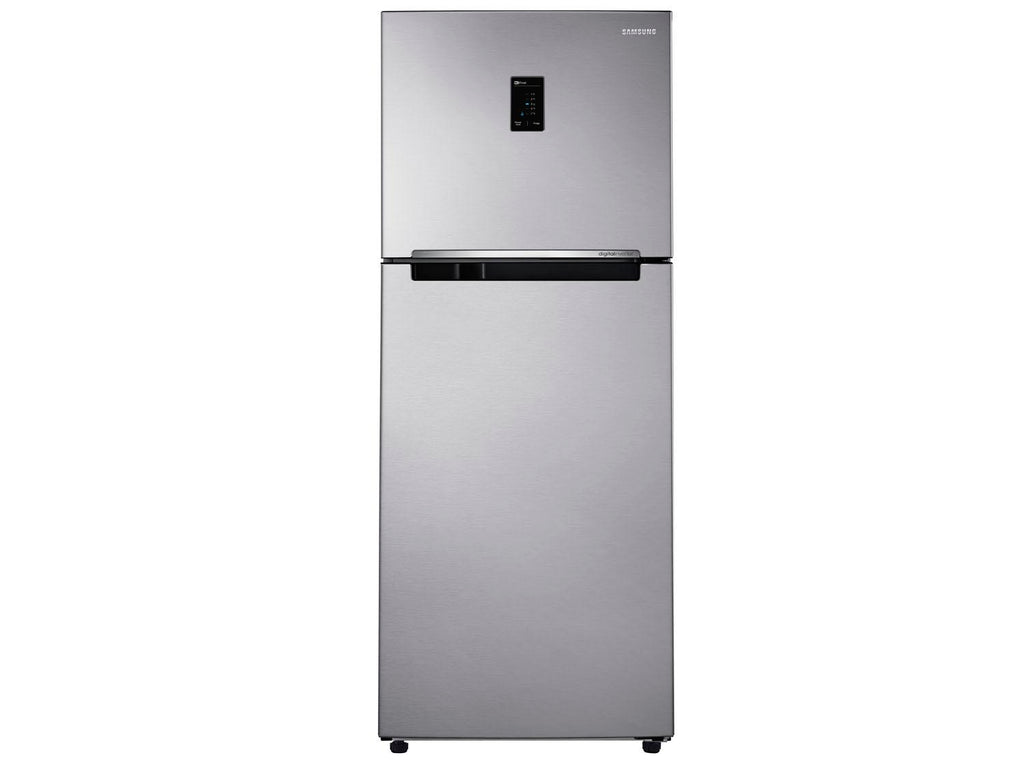 Geladeira Samsung Evolution Duplex RT46 com POWERvolt Inverter 460L Inox Look