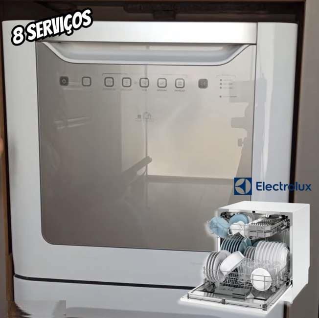 Lava-Louças Electrolux 14 Serviços Inox LL14X com Função Higienizar Compras