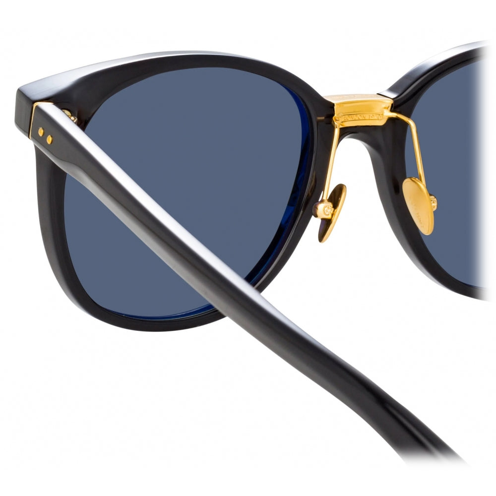 Óculos de Sol Linda Farrow Max D-Frame - Elegância Angular em Acetato