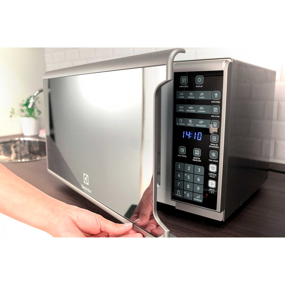 Micro-ondas Electrolux MI41S 31 Litros Inox Espelhado