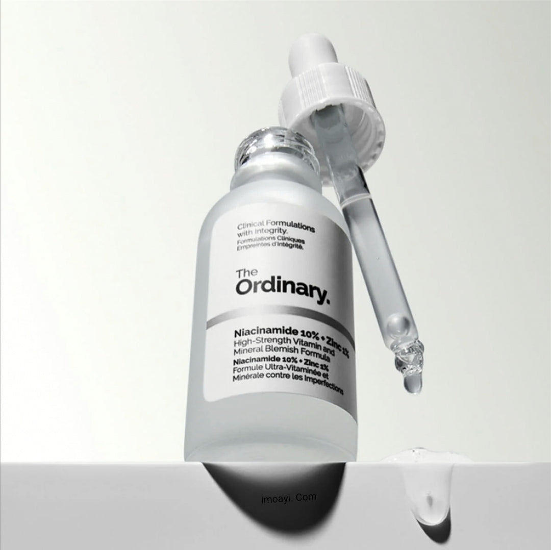 The Ordinary Niacinamide 10% + Zinc 1%: Sérum Facial para Controle de Oleosidade e Redução de Poros